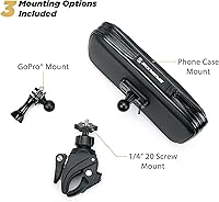 Vista 3 de SCOSCHE PSM11002 TerraClamp Tube Soporte para teléfono, negro, liberación rápida 3 en 1
