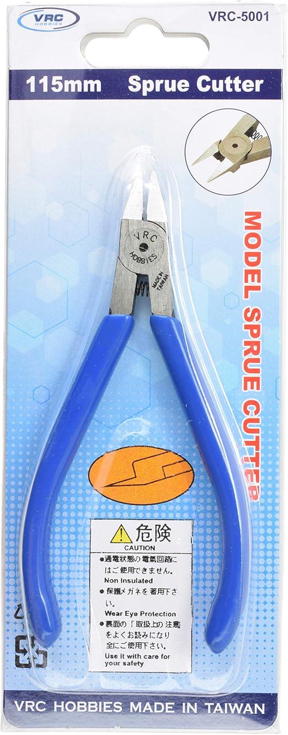 115mm Plastic Model Sprue Flush Cut Pliers - Made In Taiwan #5001