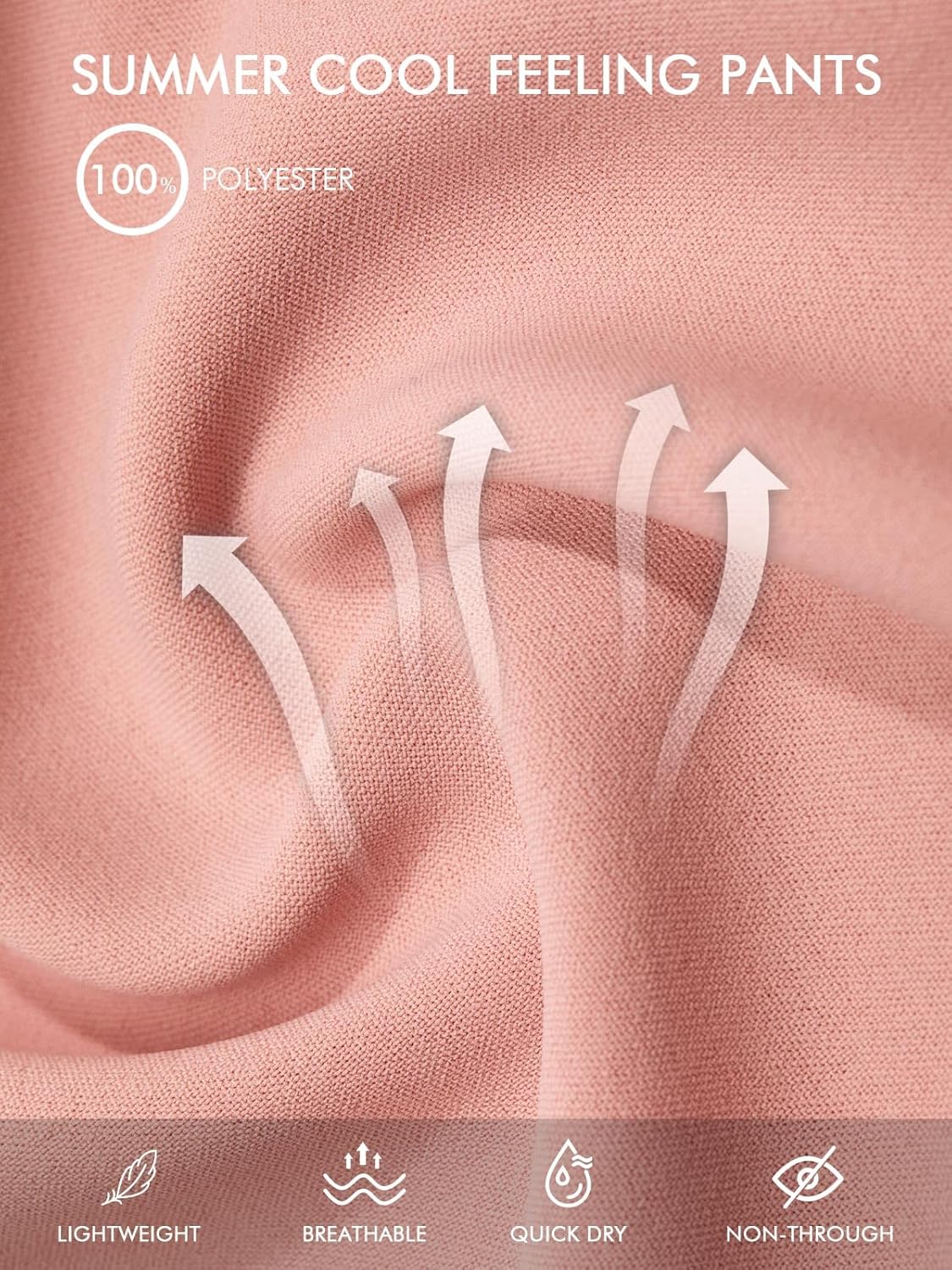 Haloumoning Girls High Waisted Uniform Pants Kids Wide Leg Dress Pants Casual Trousers with Pockets 5-14 Years - Image 5