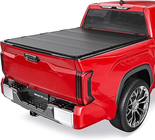 MOSTPLUS Truck Bed Cover Tonneau Cover Compatible with 2014-2025 Toyota