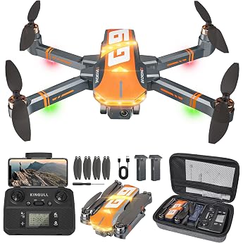 G9 GPS Drones with Camera 4k Professional for Kids and Adults, Under 249g, RC Quadcopter, Brushless Motor and Follow Me Funct