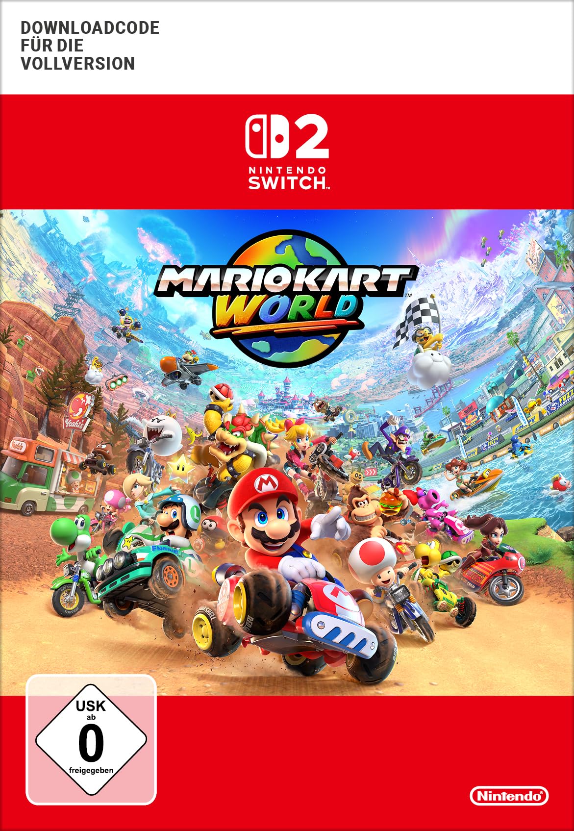 Mario Kart World Standard | Nintendo Switch 2 - Download Code