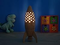 Vista 1 de Space rocket lamp.