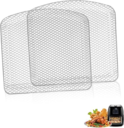 Estante de horno para freidora de aire Chefman de 6.3 cuartos de galón 4 en 1, deshidratador mejorado, bandeja de placa para rejilla de inserción