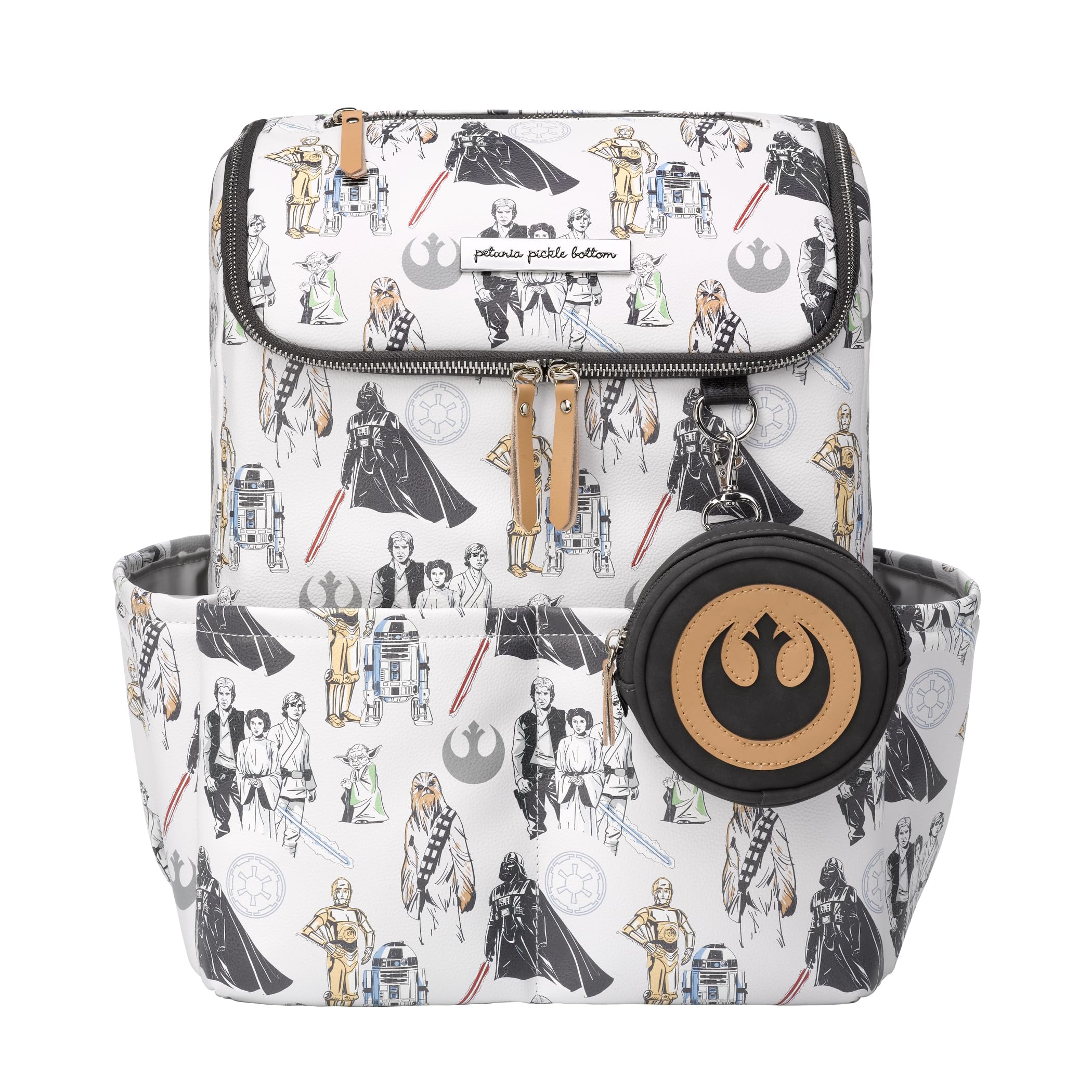 Petunia Pickle Bottom Method Backpack, Baby Bag, Diaper Bag for Parents, Backpack Diaper Bag, Disney, The Star Wars Collection