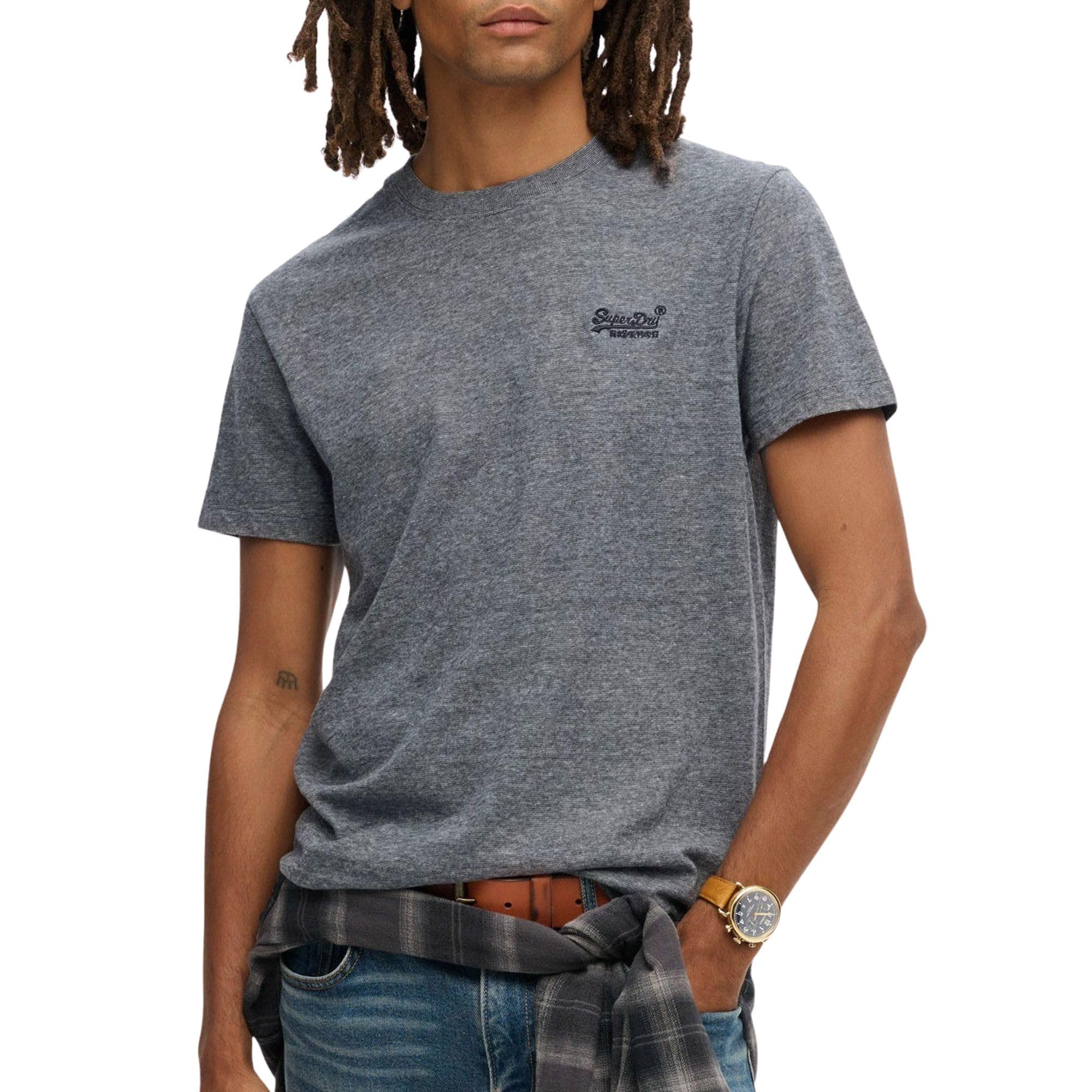 Superdry Essential Logo Embroidered Short Sleeve T-Shirt L