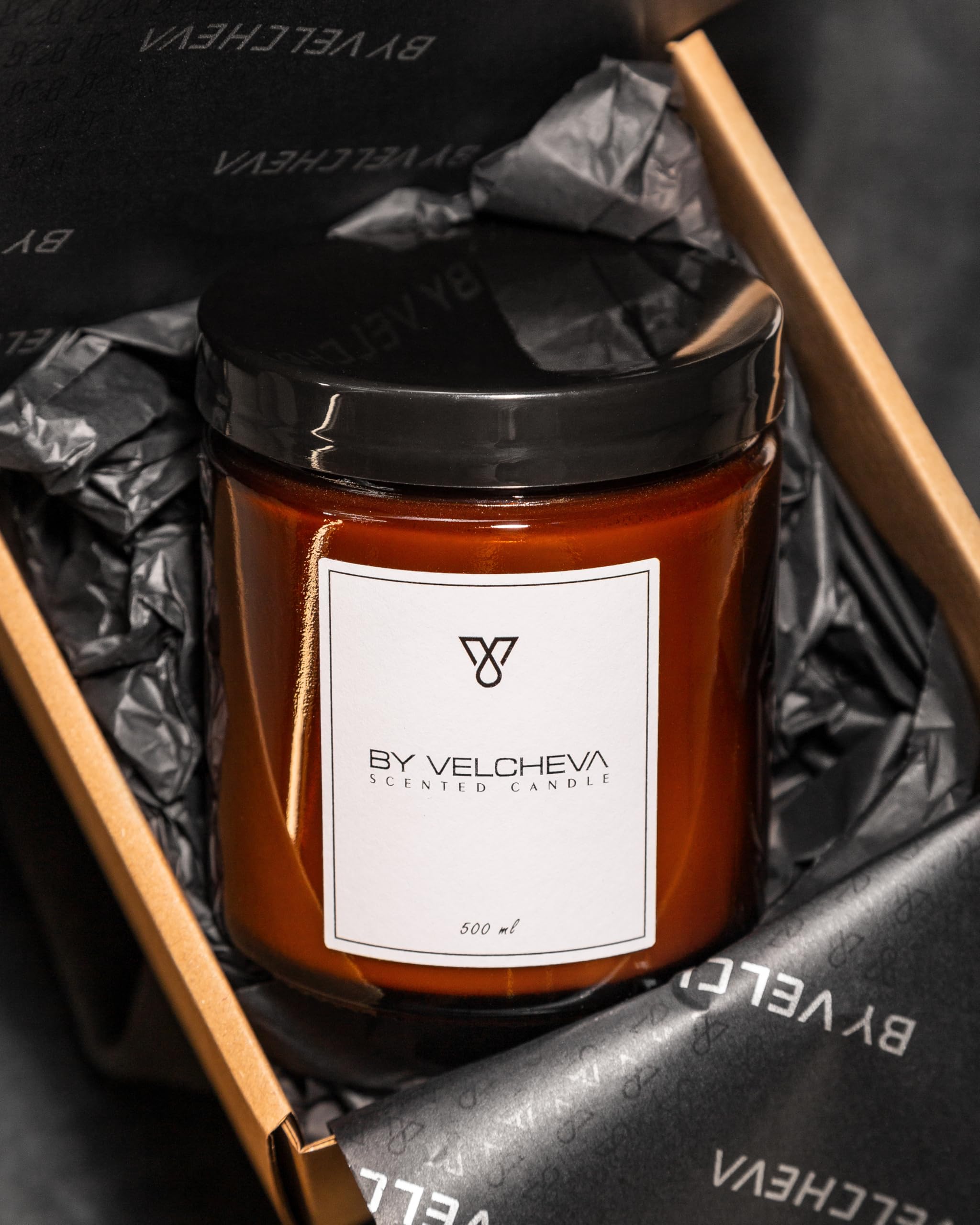 ı Vela perfumada DUBAI ı Cera de Coco y Soja ı 60+ horas ı 500ml