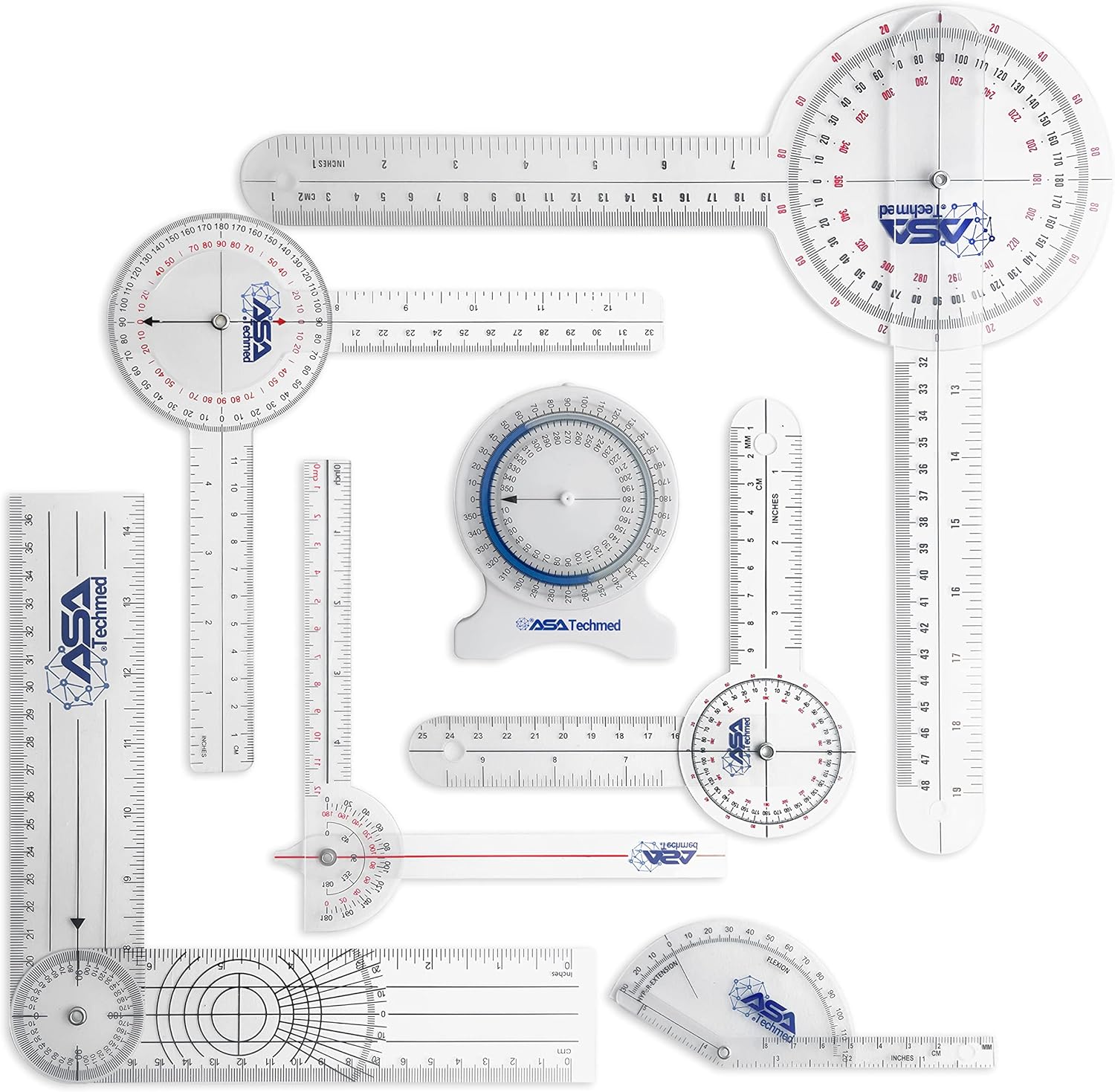 ASA TECHMED Protractor Goniometer Physical Therapy Nepal Ubuy