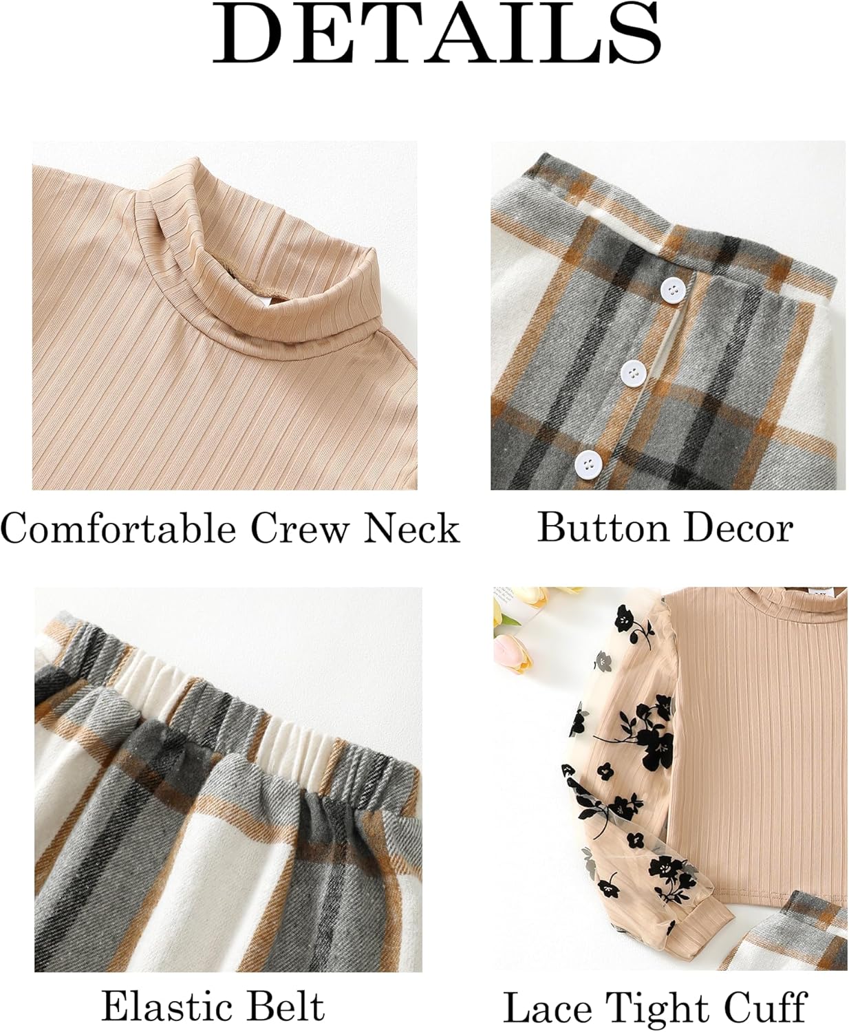 Girl Skirt Sets Casual Winter Fall Dresses Cute Clothes Outfit for Girls - Image 6