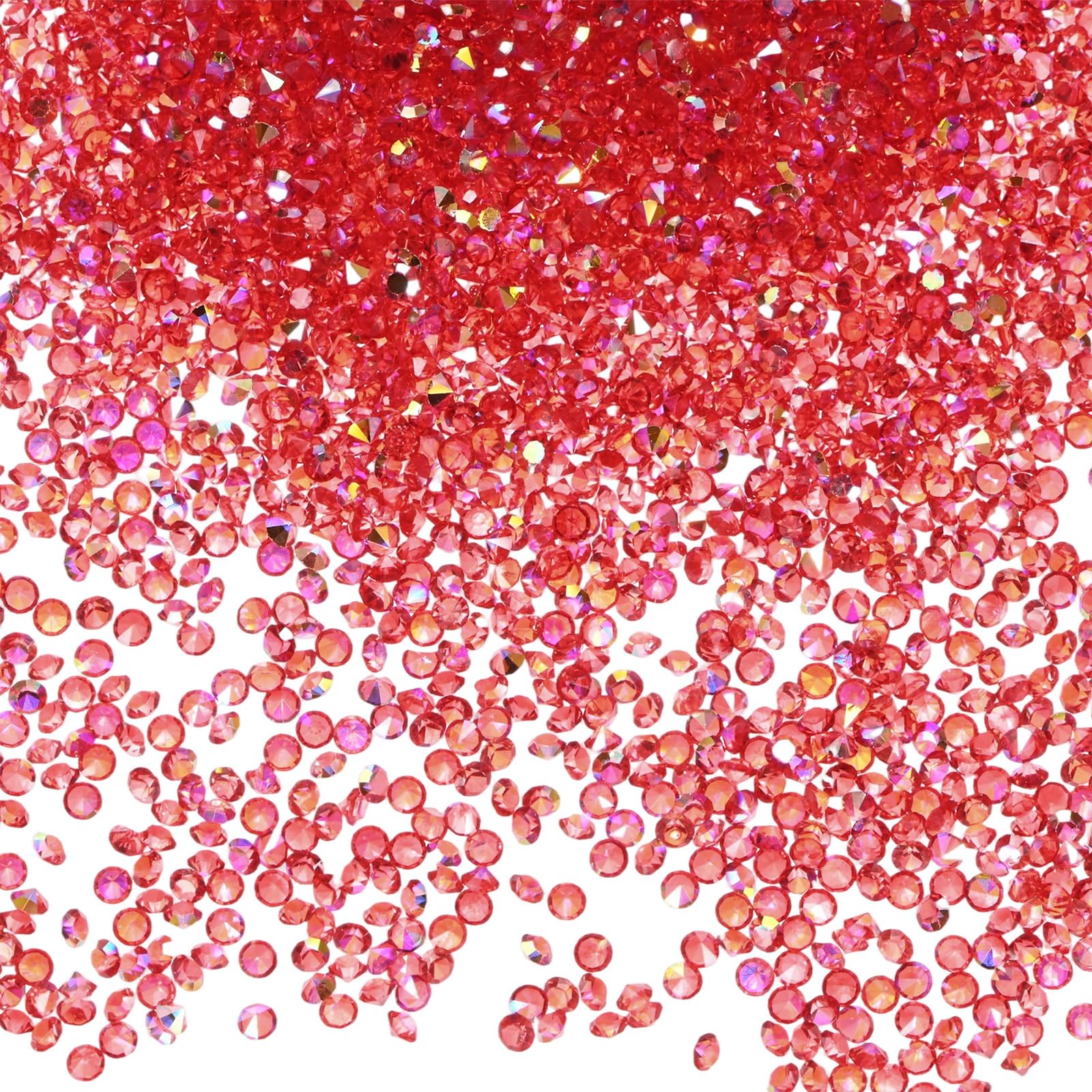 Diamants acrylique 2mm anti-ternissement pour remplissage de vases et strass table