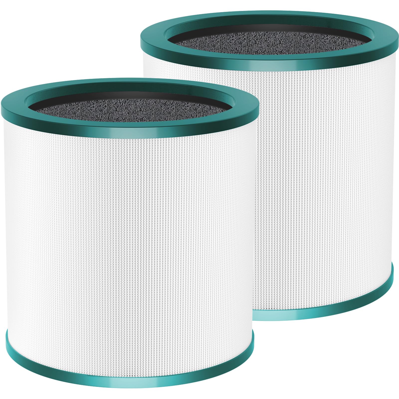 isinlive TP02 True HEPA Replacement Filter Compatible for Dyson Tower Purifier Pure Cool Link models TP01, TP02, TP03, AM11 and BP01, Compare to Part 968126-03, (2-Pack)