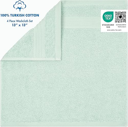 Miniatura 120 de Cotton Paradise - Juego de 4 toallas de mano para el baño de 100% algodón turco, suaves y absorbentes, color beige