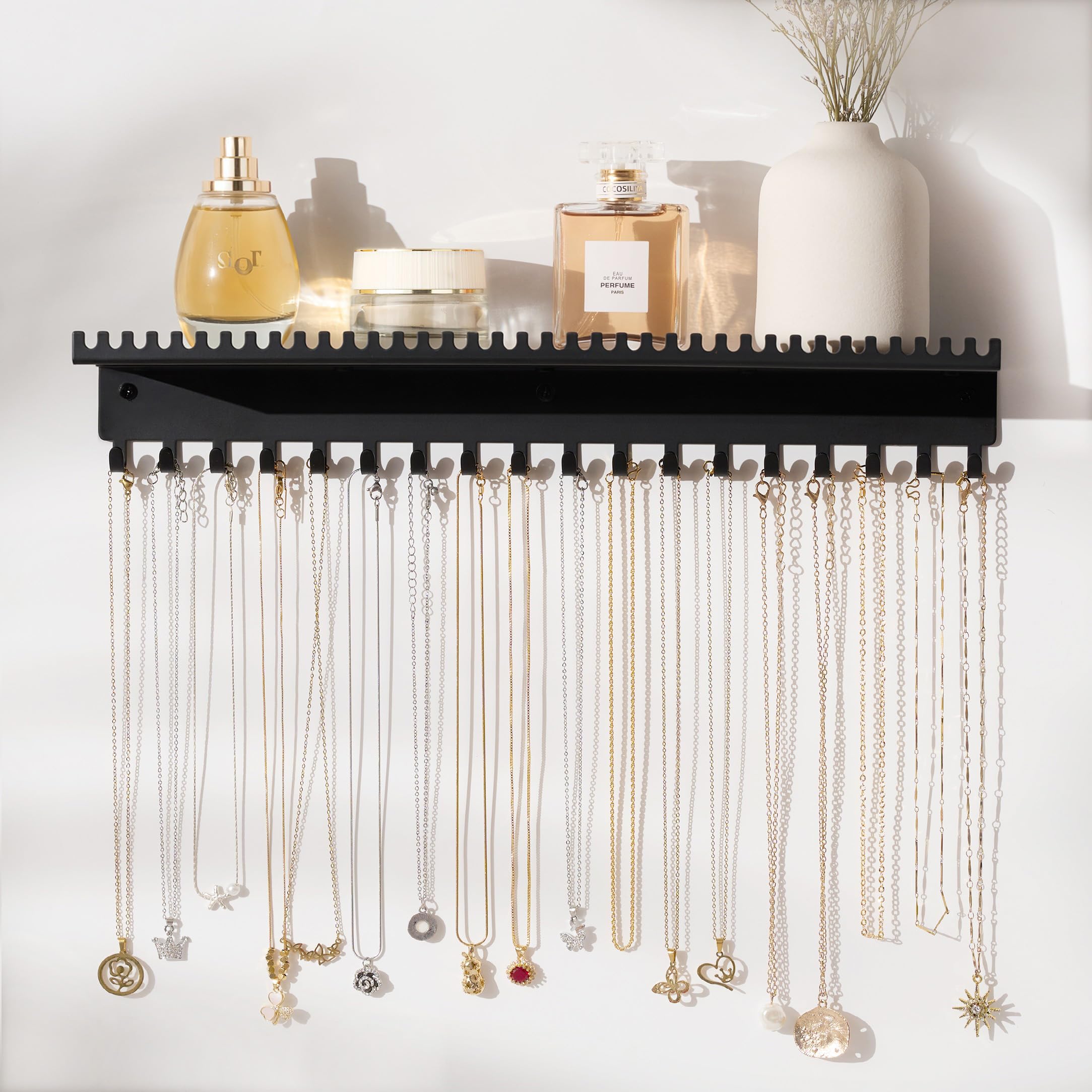Amazon.com: Josmimic Necklace Holder Wall Hanging Organizer: Wall