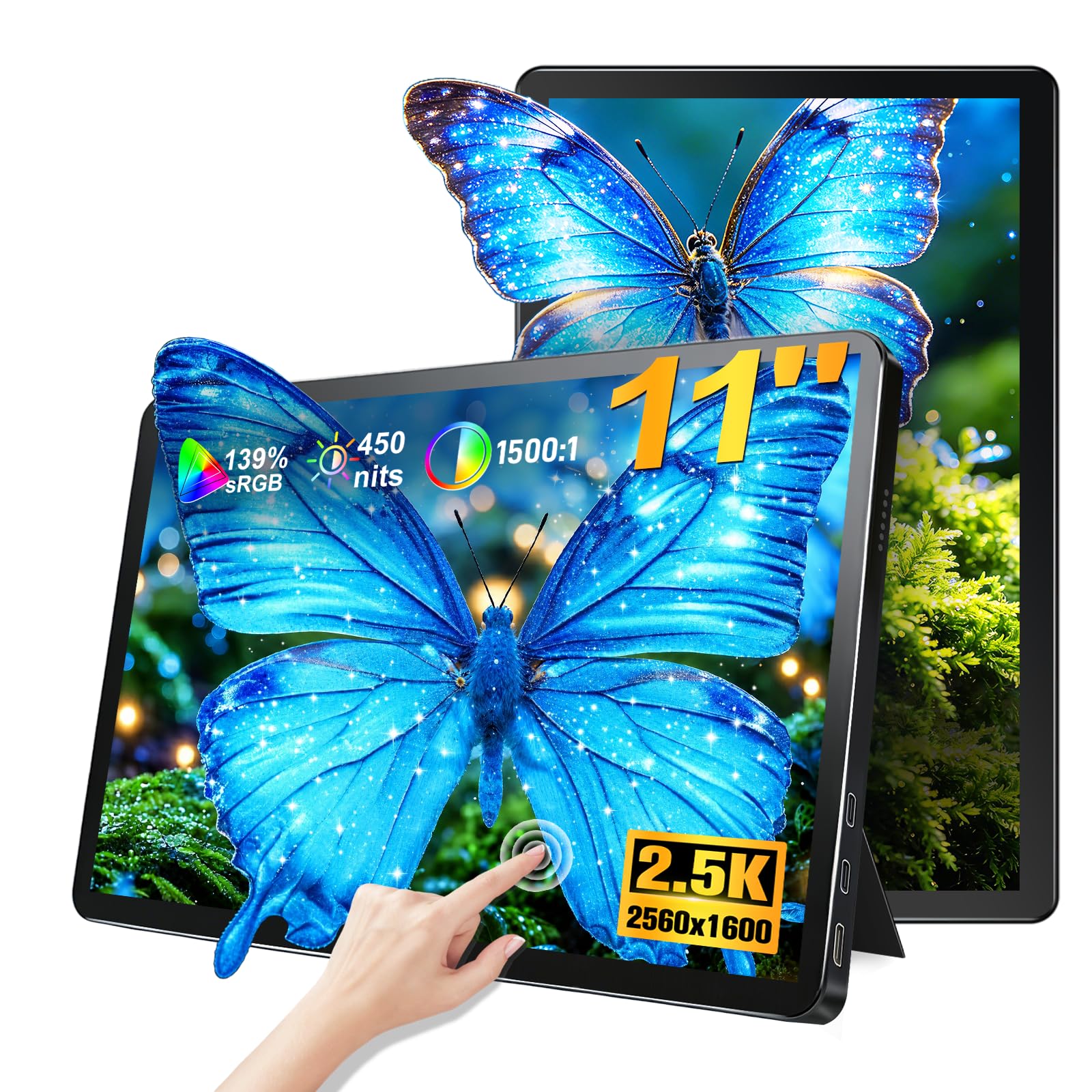 JUNEBOX 11 2.5K Portable Touchscreen Monitor