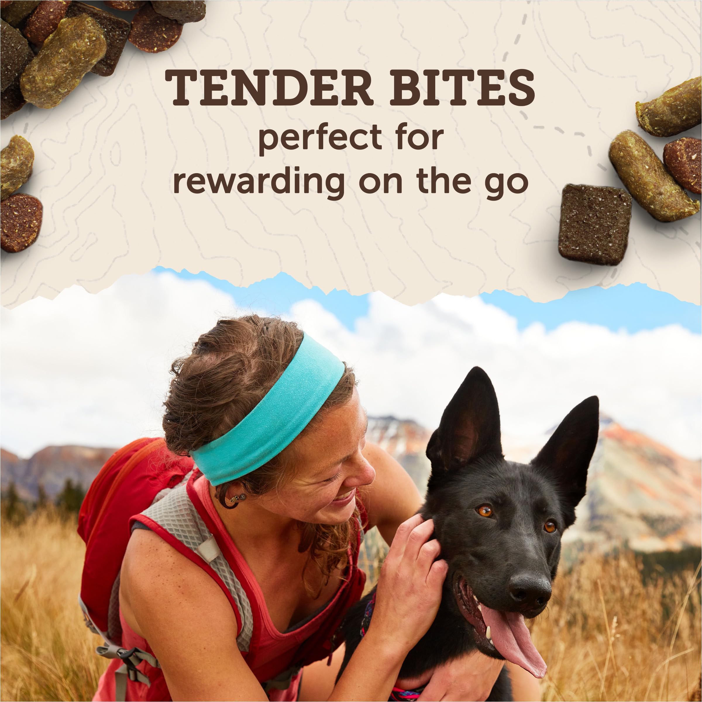 Zuke’s Trail Mix Pet Treats for Dogs, Soft Dog Treats with Real Chicken Recipe - 16 oz. Pouch - image 3