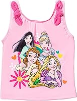 Vista 2 de Disney Conjunto de traje de baño de tankini de 3 piezas para niños y niñas