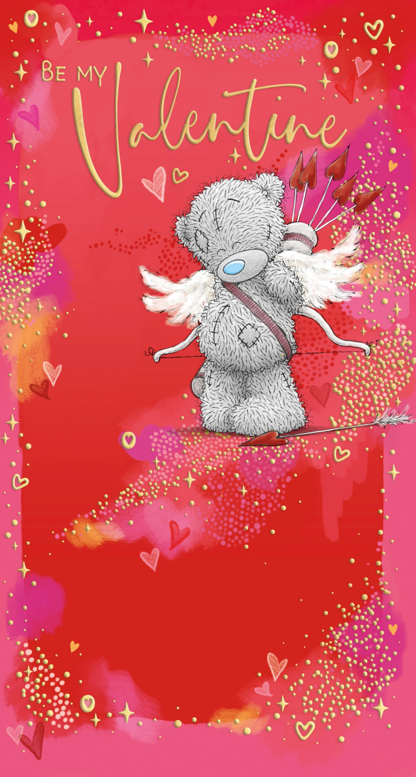 Me To You Bear Be My Valentine Valentine's Day Card