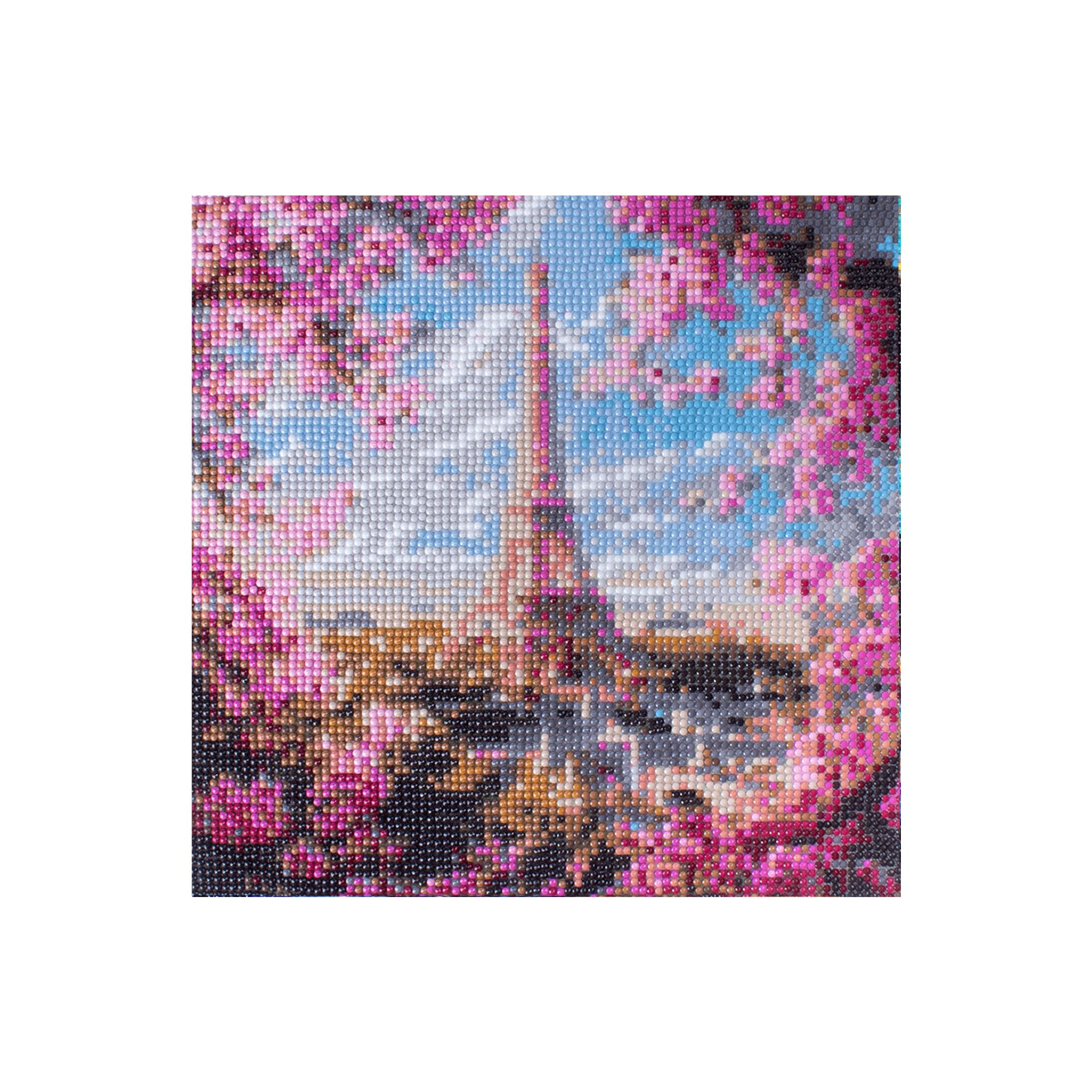Itsy Bitsy DIY 5D Diamond Painting Kit Blossoms in Paris 30 X 30CM 1pc | Art & Craft, Creative, Fun & Activity Kit | Gift for Kids, Adult