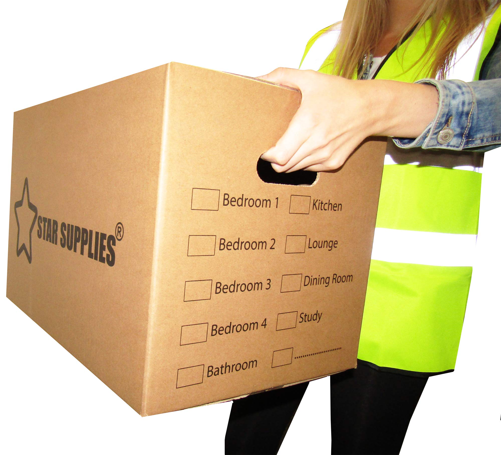 Buy 5 Strong Cardboard Storage Packing Moving House Boxes Double Walled