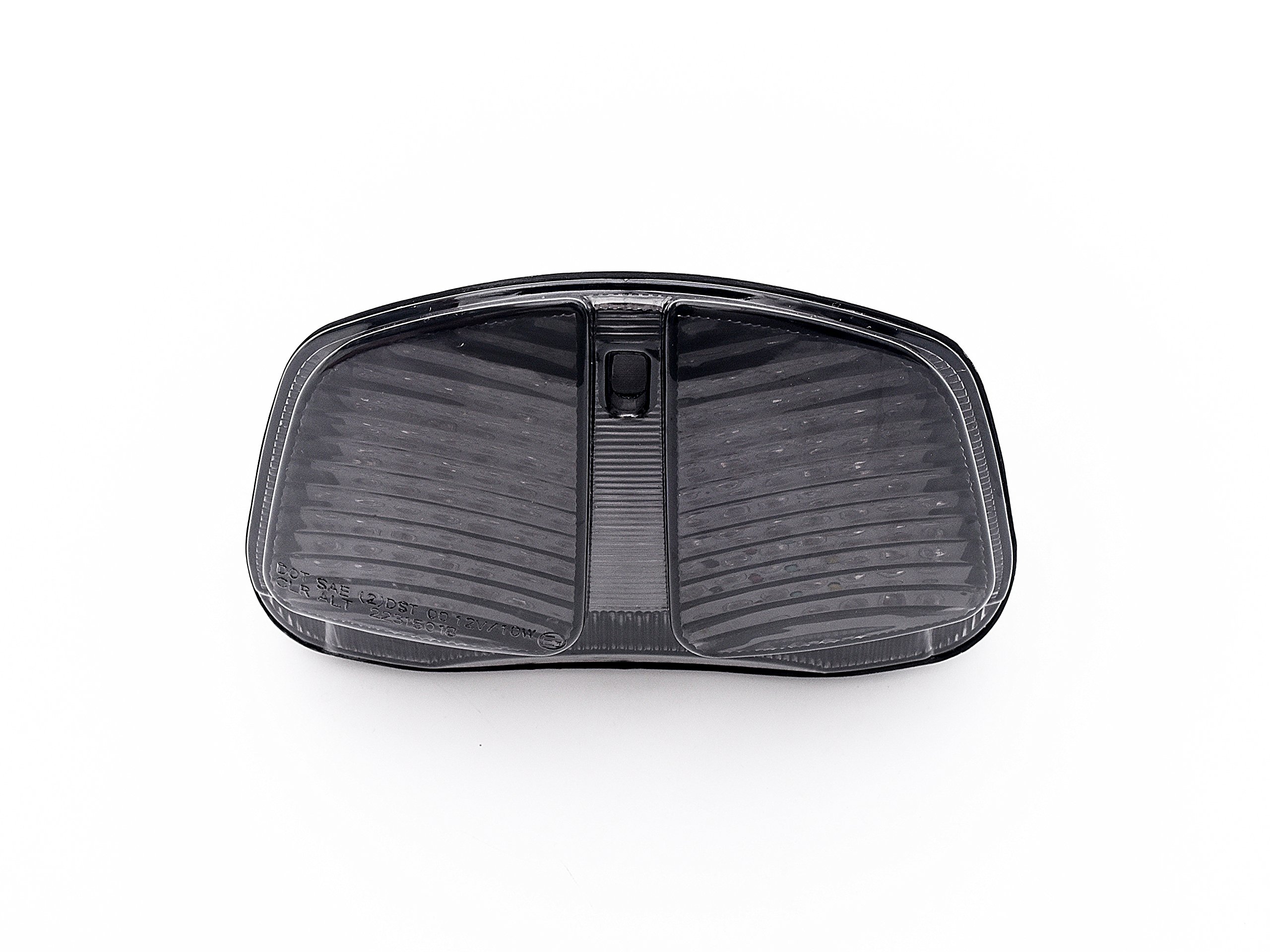 TOPZONE Fit for SUZUKI 2006-2007 GSX-R600 / GSX-R750; 35710-01H30; Rear Lamp Brake Tail light+Integrated Turn Signal Idicator Combination Assembly (Smoke)