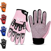 BEAST RAGE Youth Motocross Gloves Motocross & BMX for Dirt Bike & Riders | Boys &Girls Gear | Non-Slip Grip, Breathable Lightweight for Youth Training Cycling Gloves
