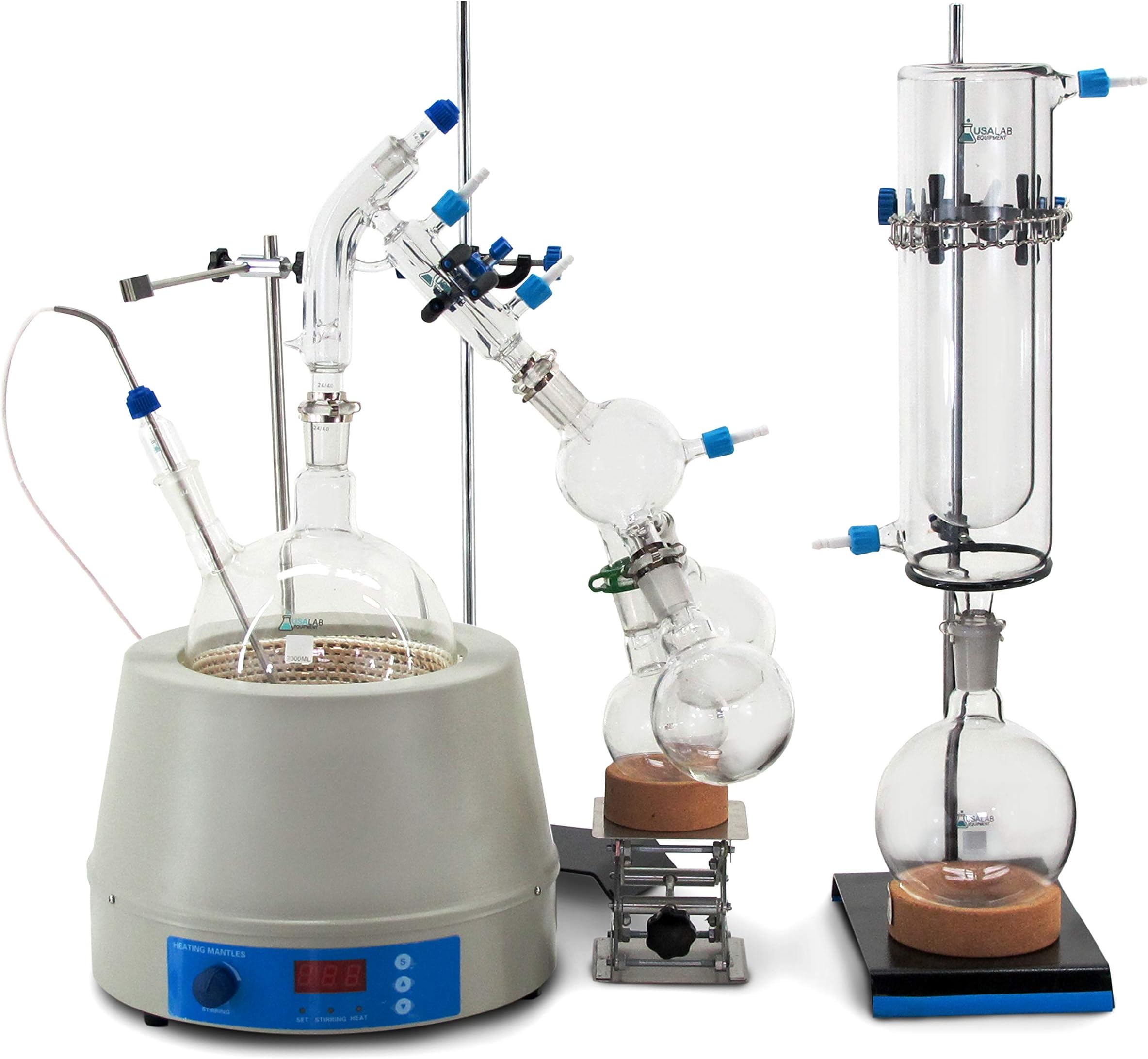 USA Lab Equipment 2000mL / 2L Short Path Distillation Kit