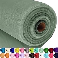 Vista 16 de Rollos de tela de tul blanco de 54 pulgadas por 20 yardas, perno de carrete de tutú para decoración de bodas, falda tutú de baby shower, envoltura