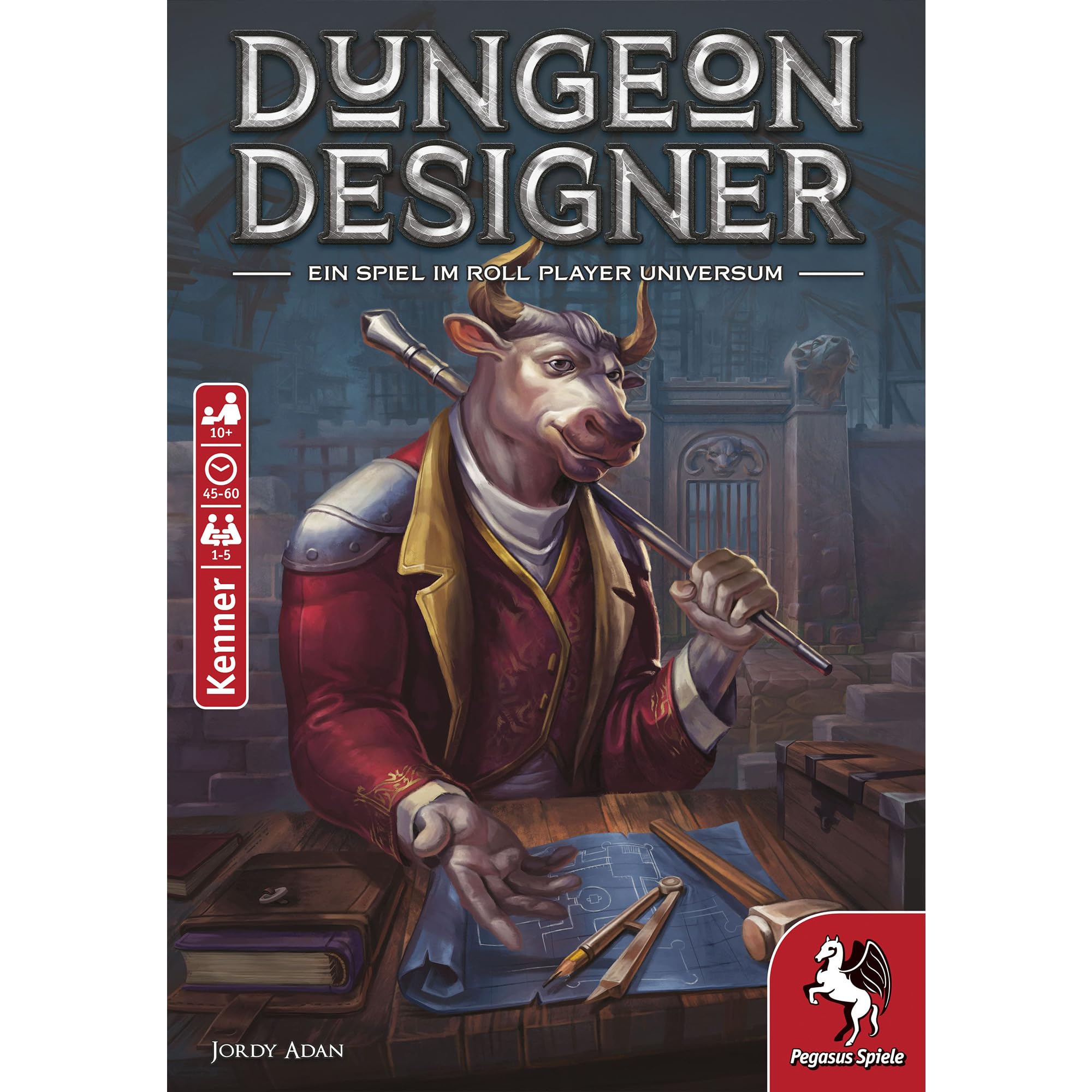 Pegasus Spiele Gioco da tavolo Dungeon Designer