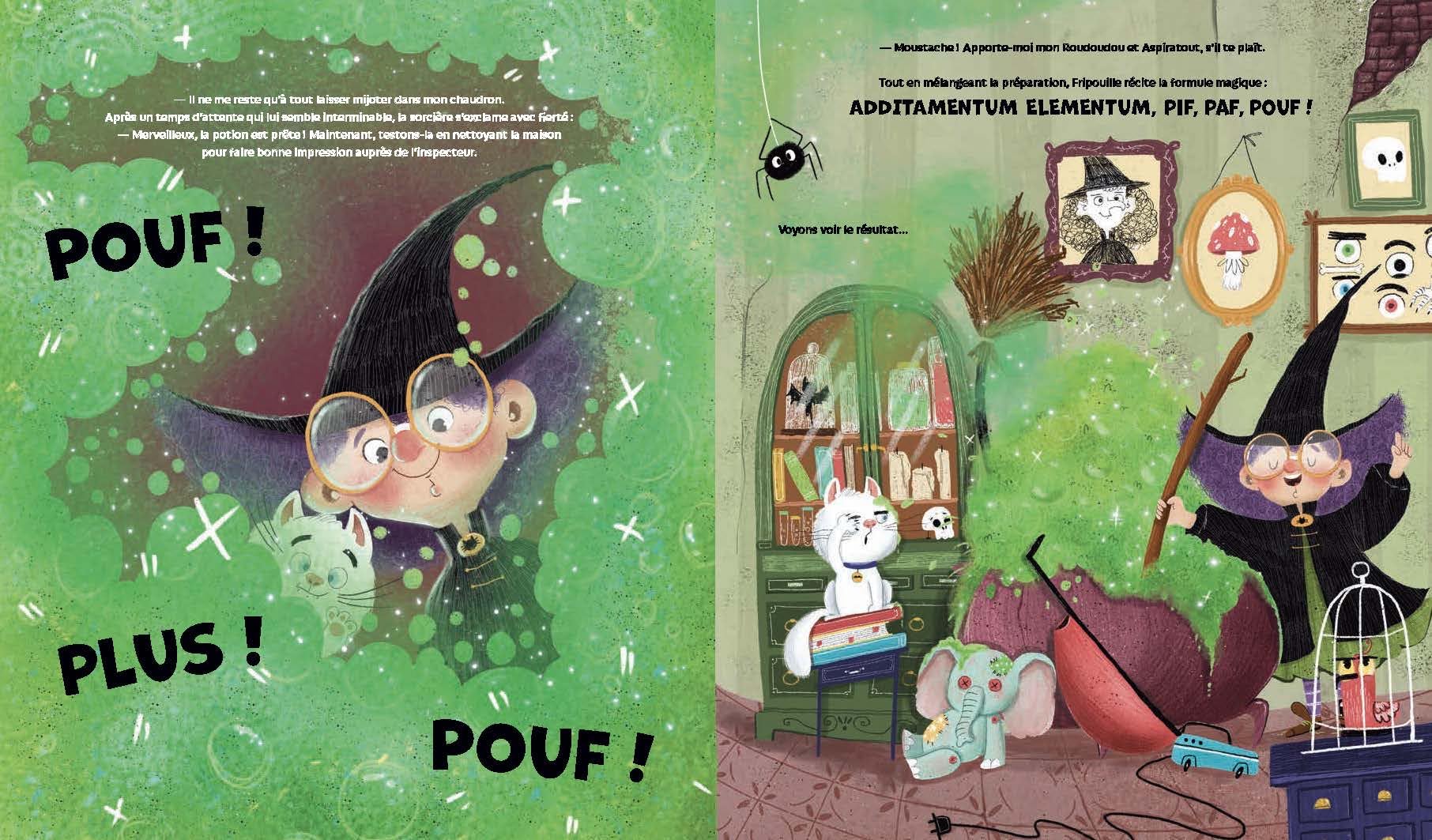 Sorcière Fripouille Experte des potions magiques... selon elle ! - PT04