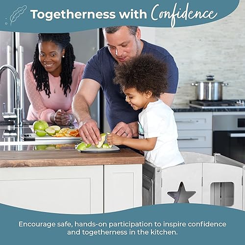 Miniatura 9 de Escalón Guidecraft para ayudante de cocina natural