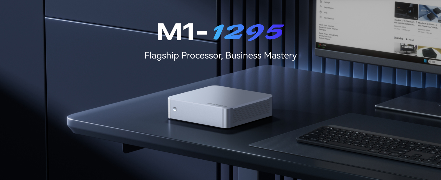 Amazon.com: MINISFORUM M1-1295 Mini PC Intel Core i9-12950HX(16C