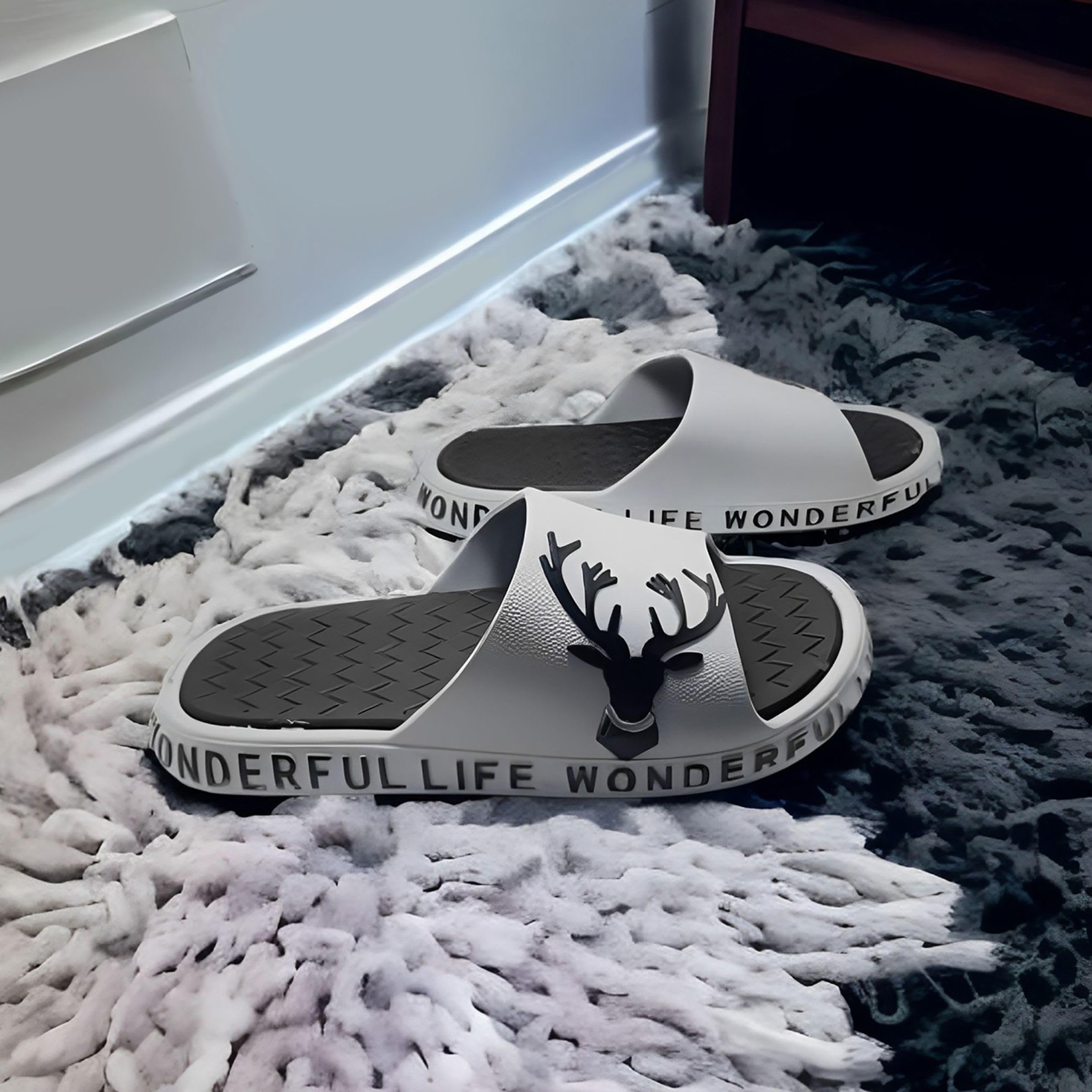 bruton Stylish Eco-Friendly Slippers Light-Weight Slipper for Men (SLP-1074-GREY-6_PT)-picture-25