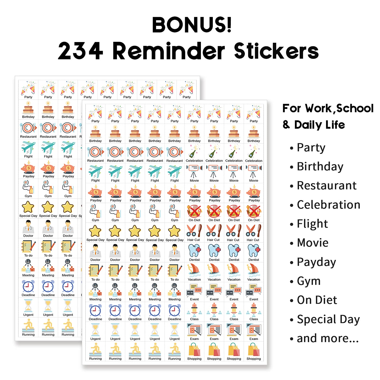 Mokani Desk Calendar 20222023, Large Monthly Wall Calendar from