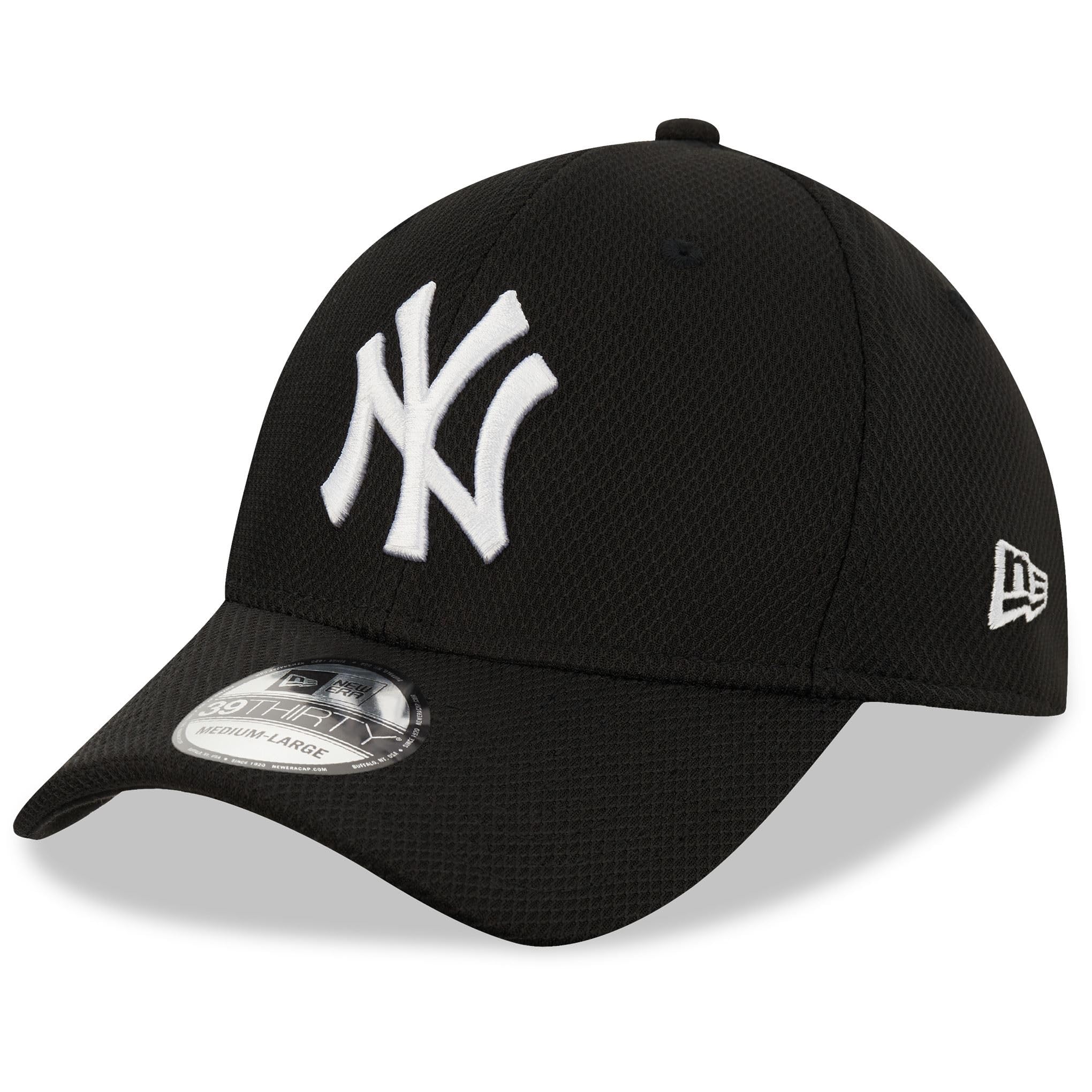 New York Yankees Black 39THIRTY Cap newera adult unisex Black