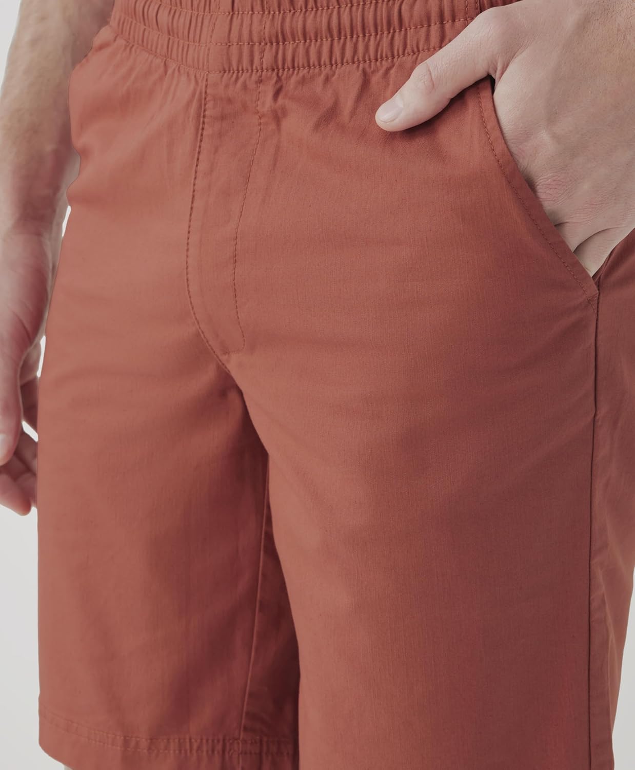 Pact Organic Cotton Men's Canvas Shorts -9" Inseam - Image 4