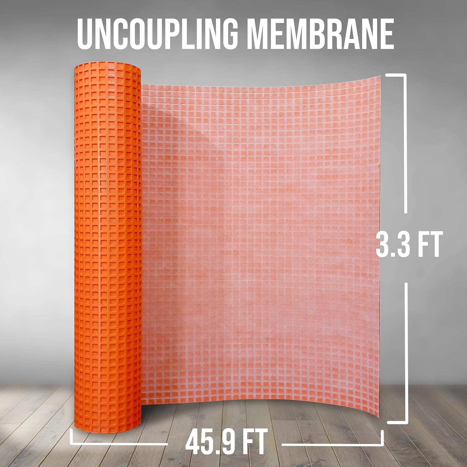 80% Off Discount Uncoupling Membrane 1/8 Thick, 3.3 ft x 45.9 ft / 150 Square Feet, Uncoupling Membrane for Under Tile, Tile Underlayment Mat, Waterproofing, Anti-Fracture and Crack Isolation Membrane 80% Off Discount Uncoupling Membrane 1/8 Thick, 3.3 ft x 45.9 ft / 150 Square Feet, Uncoupling Membrane for Under Tile, Tile Underlayment Mat, Waterproofing, Anti-Fracture and Crack Isolation Membrane