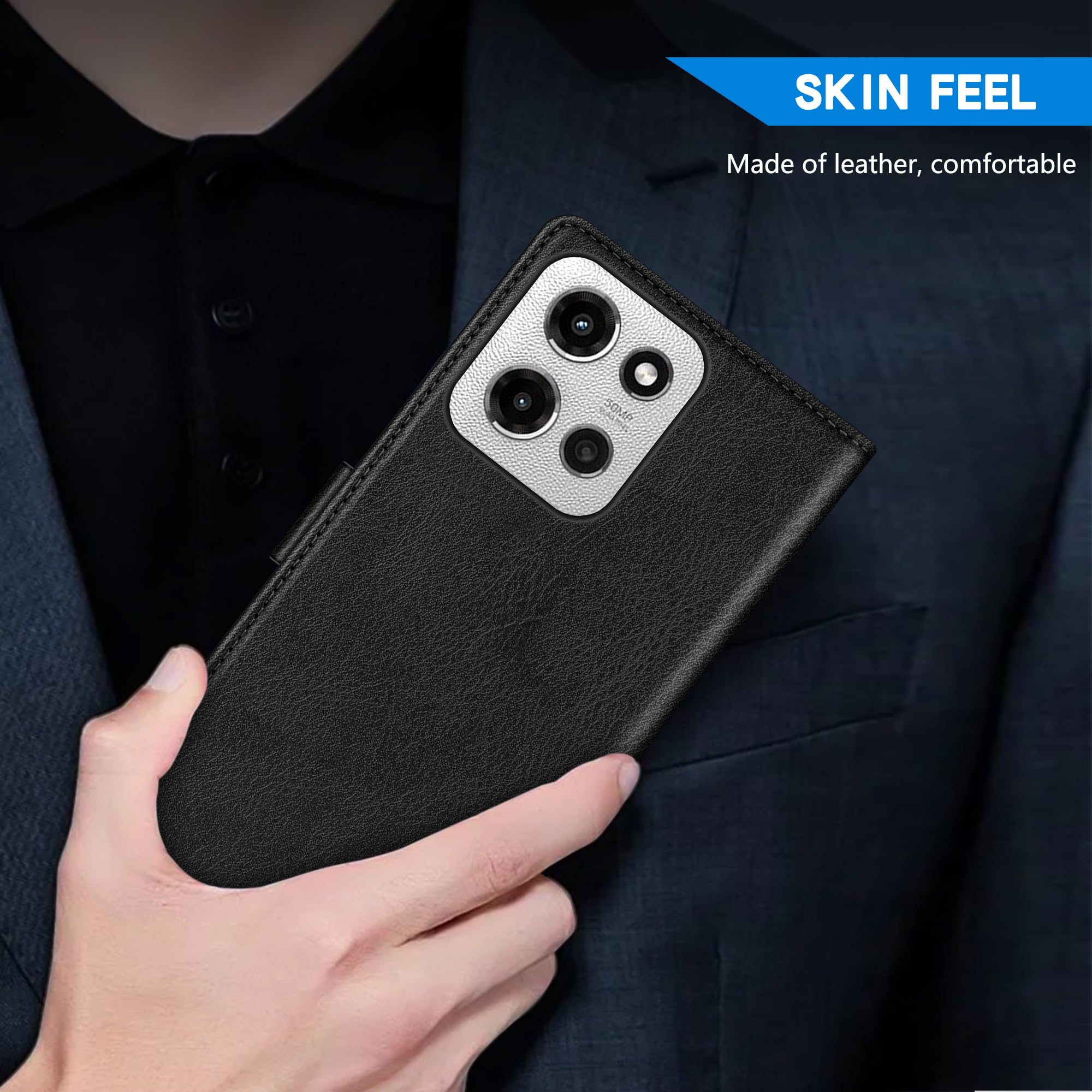 Amazon.com: ZZXX for Motorola Moto G 5G 2025 Wallet Case with