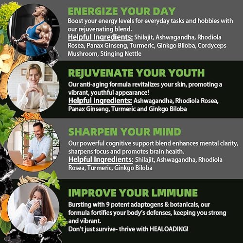 Miniatura 3 de Cápsulas de Shilajit del Himalaya extracto purificado de Shilajit del Himalaya  Apoyo de energía natural y resistencia, vegano, sin OMG antiguo