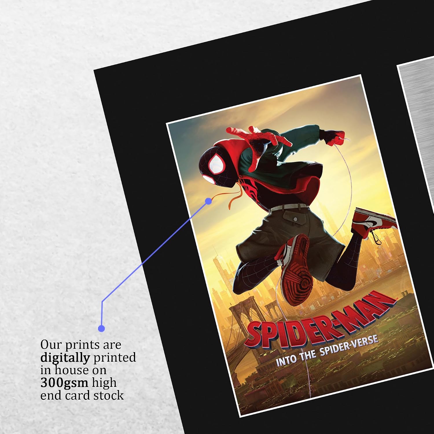 HWC Trading Jake Johnson Into the Spider Verse Gifts Printed Signed Autograph Picture for Movie Memorabilia Fans - US Letter Size