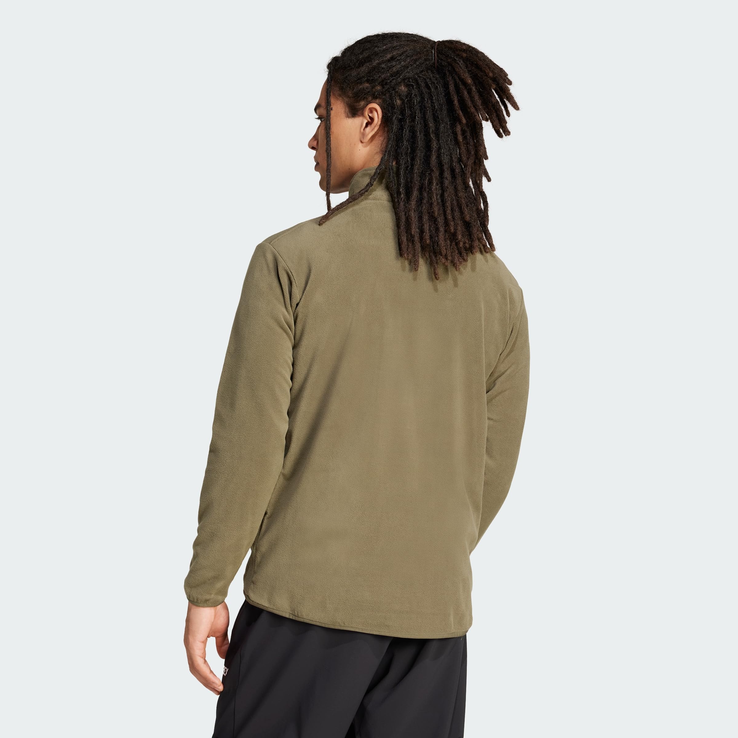 adidas Men's Sudadera de Felpa con Cremallera hasta el Pecho Multi Essentials