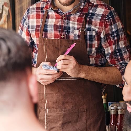 Miniatura 5 de deegtran Bolígrafos a granel, paquete de 50 bolígrafos que no se corren, bolígrafos retráctiles al por mayor, punta media, bolígrafo de tinta suave,