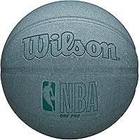 Vista 7 de Wilson NBA DRV Outdoor Basketball with Pump Dazzle Camo Indigo/Verde azulado