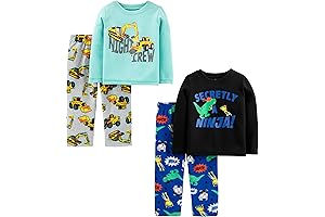 Boys Pajamas Size 3: Snuggly Cotton and Warm Fleece