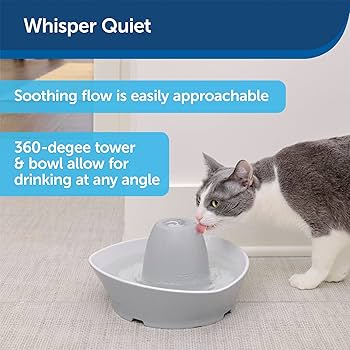 273_ 【QY studio】　Whispering Fae PET Amazon.com : PetSafe Ceramic Pet Fountain – for Cats and