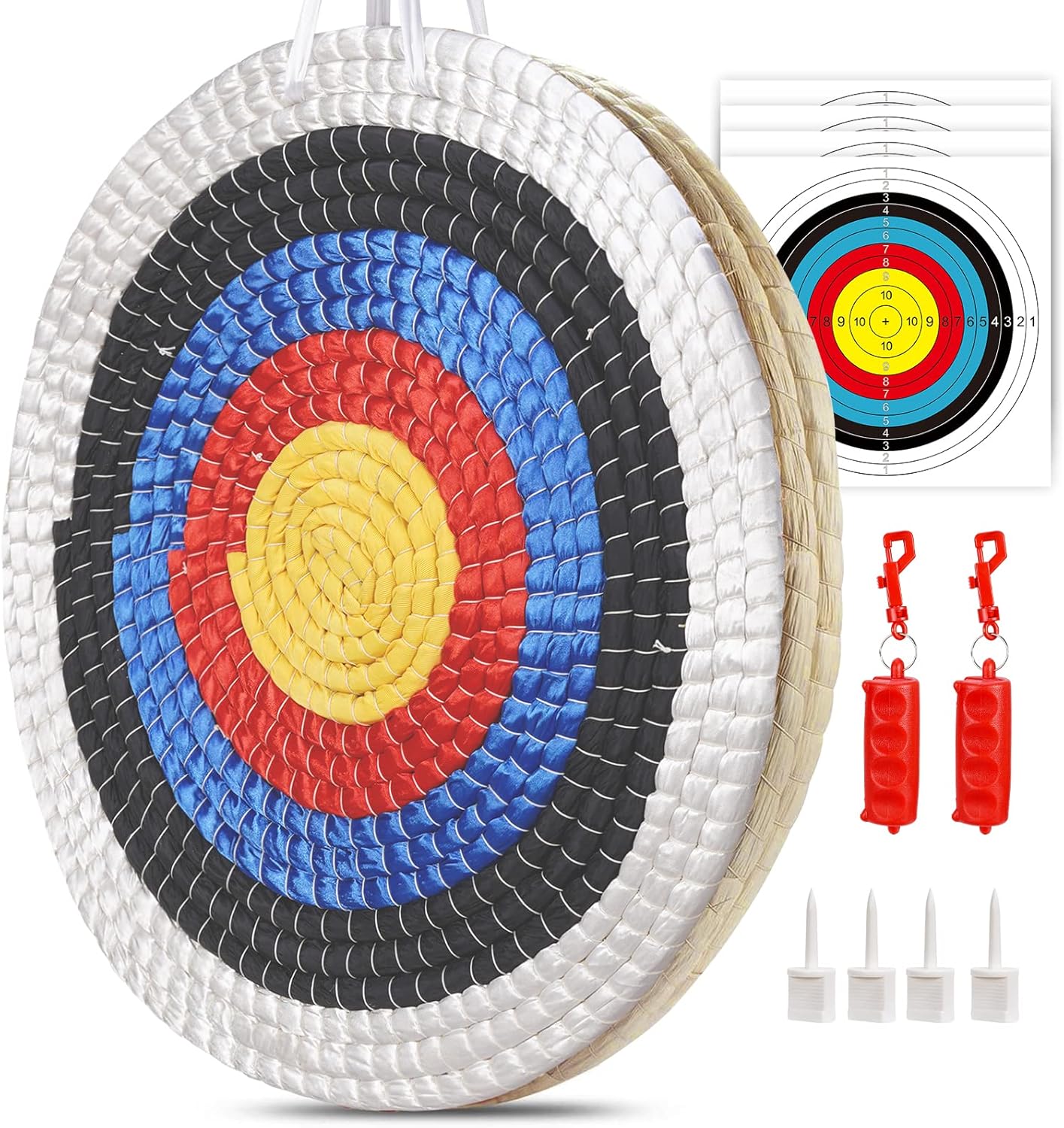 Aimdor Solid Straw Target 3 Layers 20 inch Archery Target