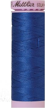 Mettler Silk-Finish Solid Cotton Thread, 164 yd/150m, Royal Blue