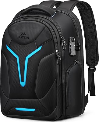 MATEIN 18 inch Gaming Backpack with Thick Padded Laptop Comp - best backpack gaming laptop