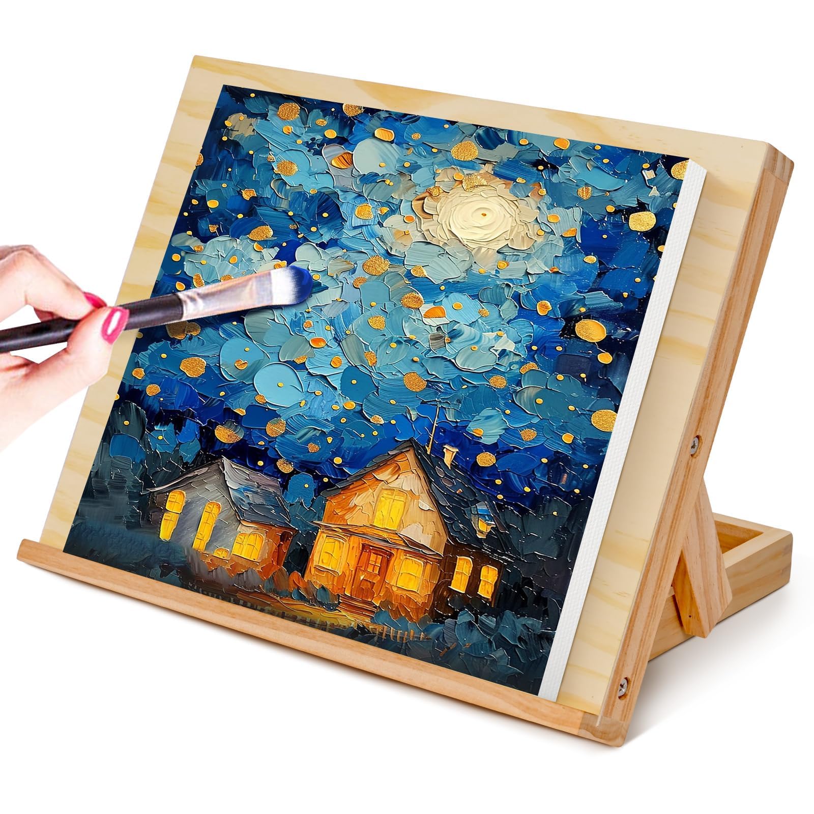 画材 Drawscope Amazon.com: DRAWLEX Easel for Painting Tabletop Table Easel 13 4/5