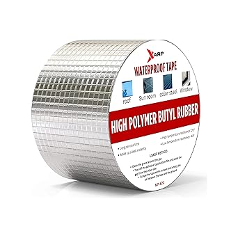 XARP - Butyl Waterproof Tape | Water Tank Leakage Seal Tape | Tape for Water Leakage in Tank | Elephant Tape | Waterproof Tape for Roof Leakage | 5 CM Wide X 5 M Long