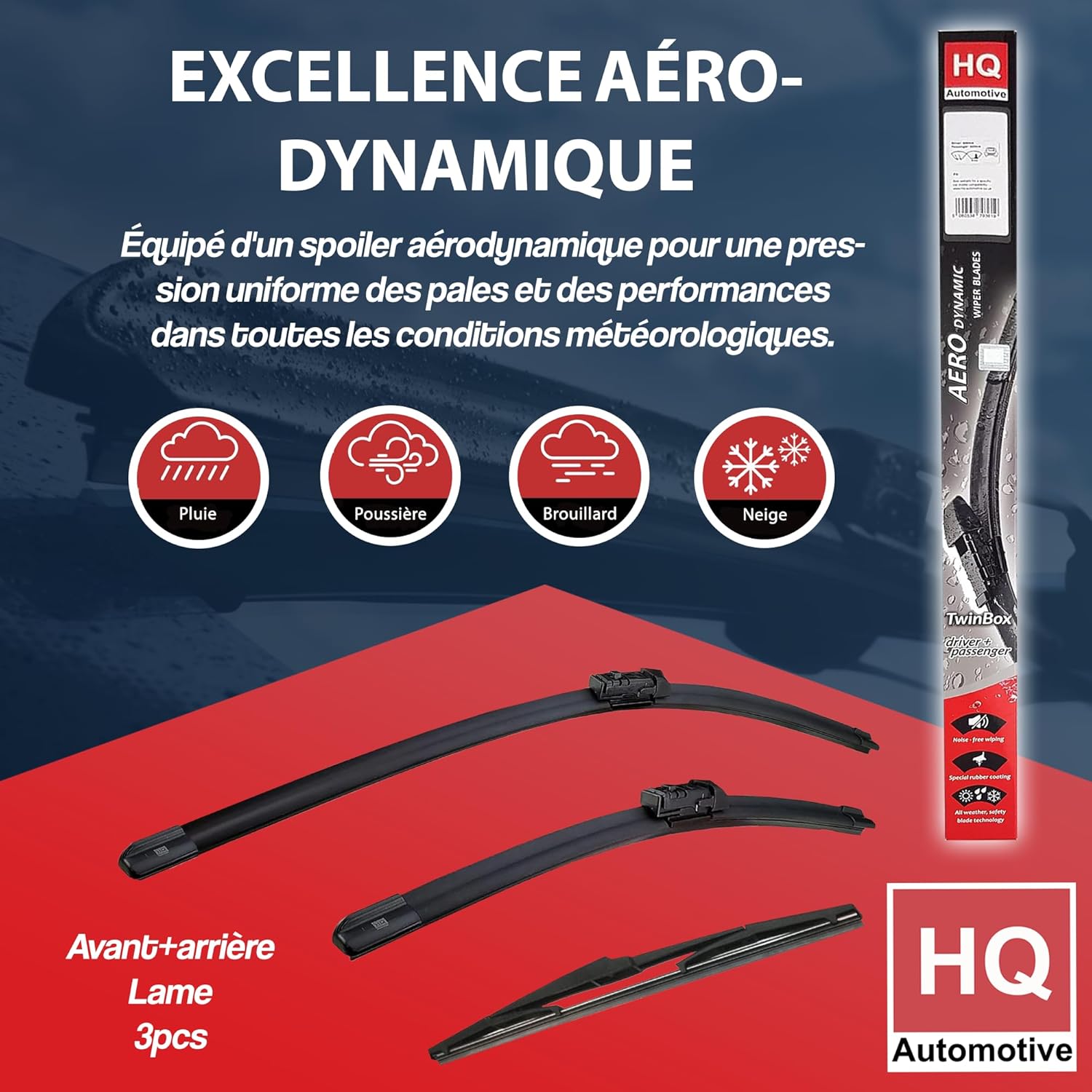 Specific fit Rear Car Wiper Blade HQ7 HQ Automotive